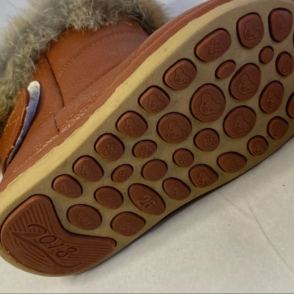 Girls Fantiny real fur boots